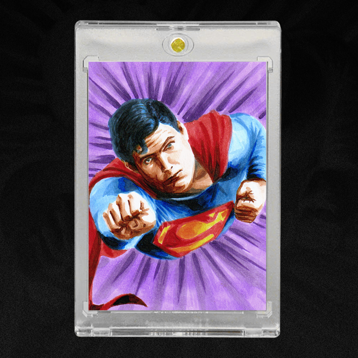 Superman Sketch Card