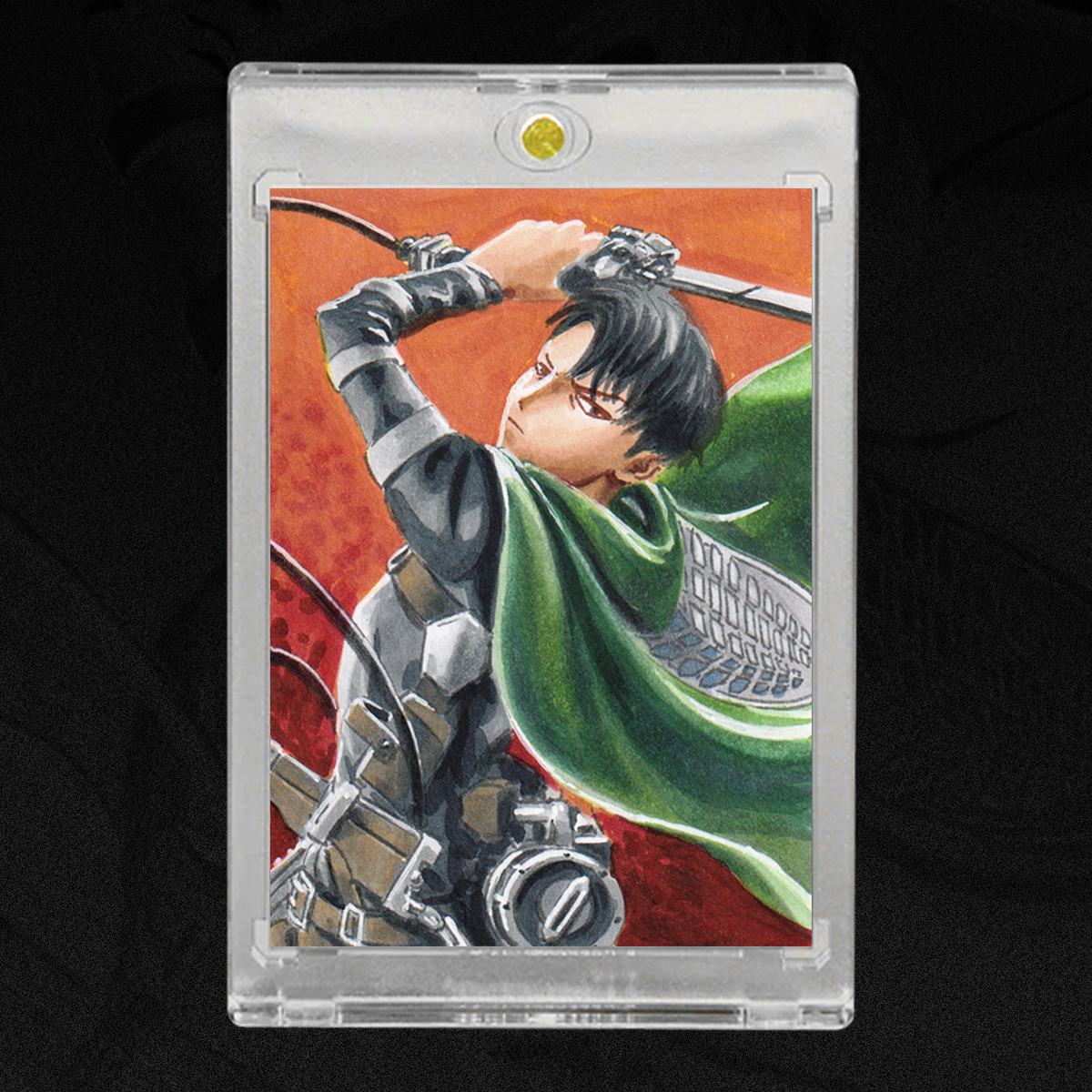 Levi Ackerman | Attack on Titan Sketch Card by Duke