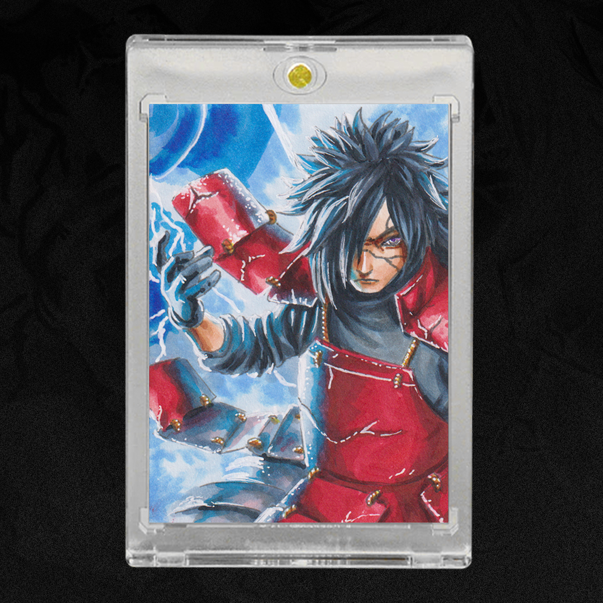 Madara Uchiha | Narutopedia Sketch Card by Duke