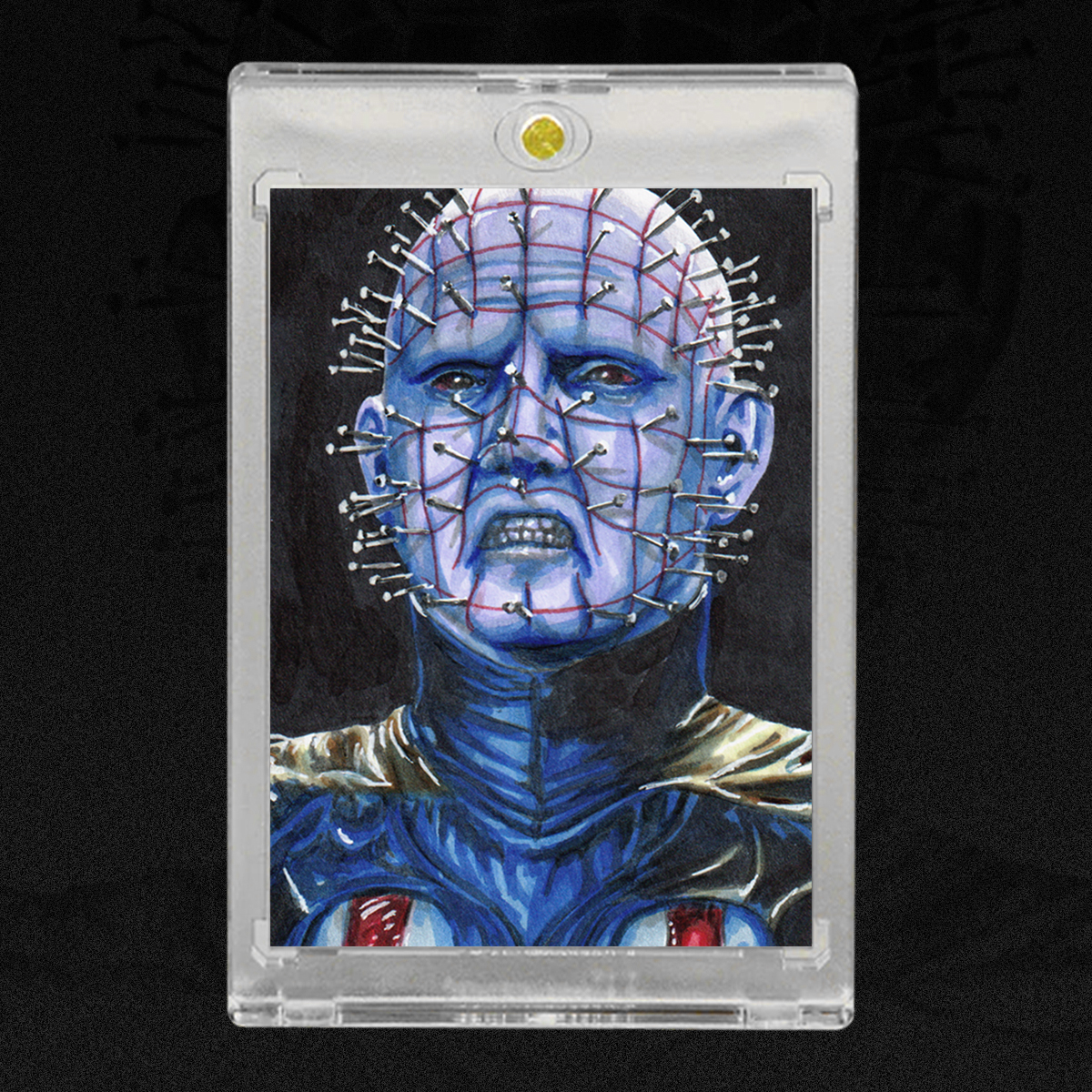 Hellraiser Pinhead Sketch Card by Duke