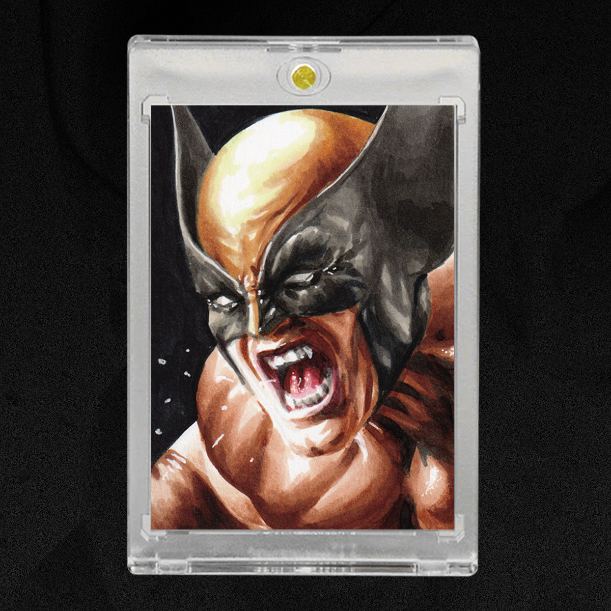Wolverine Sketch Card by Duke