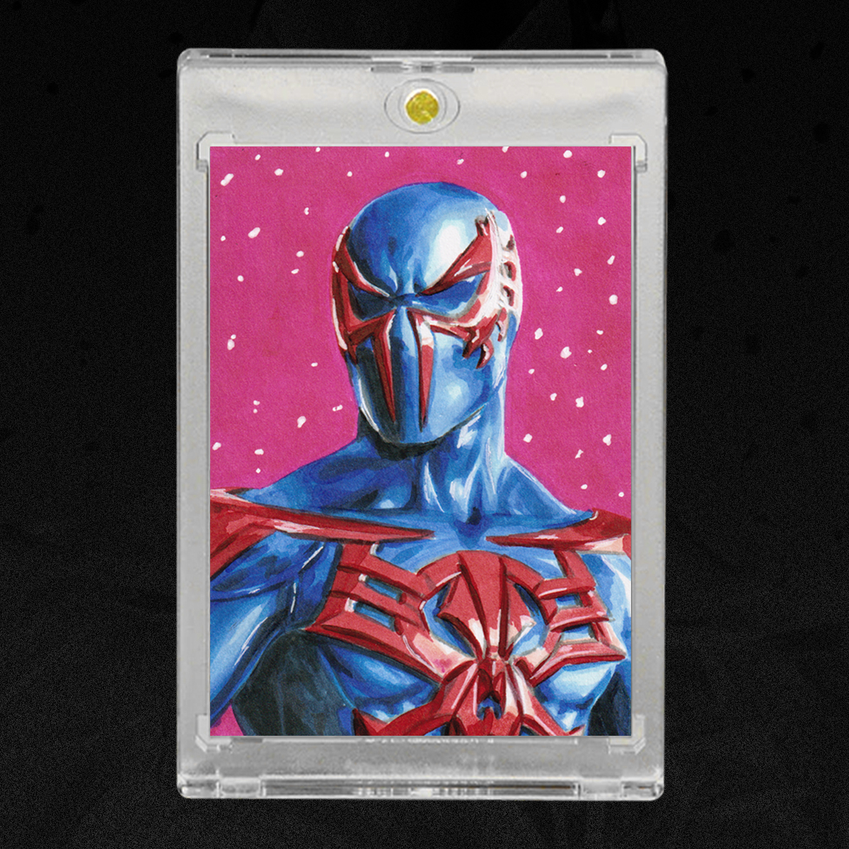 Spider-Man 2099 Sketch Card by Duke