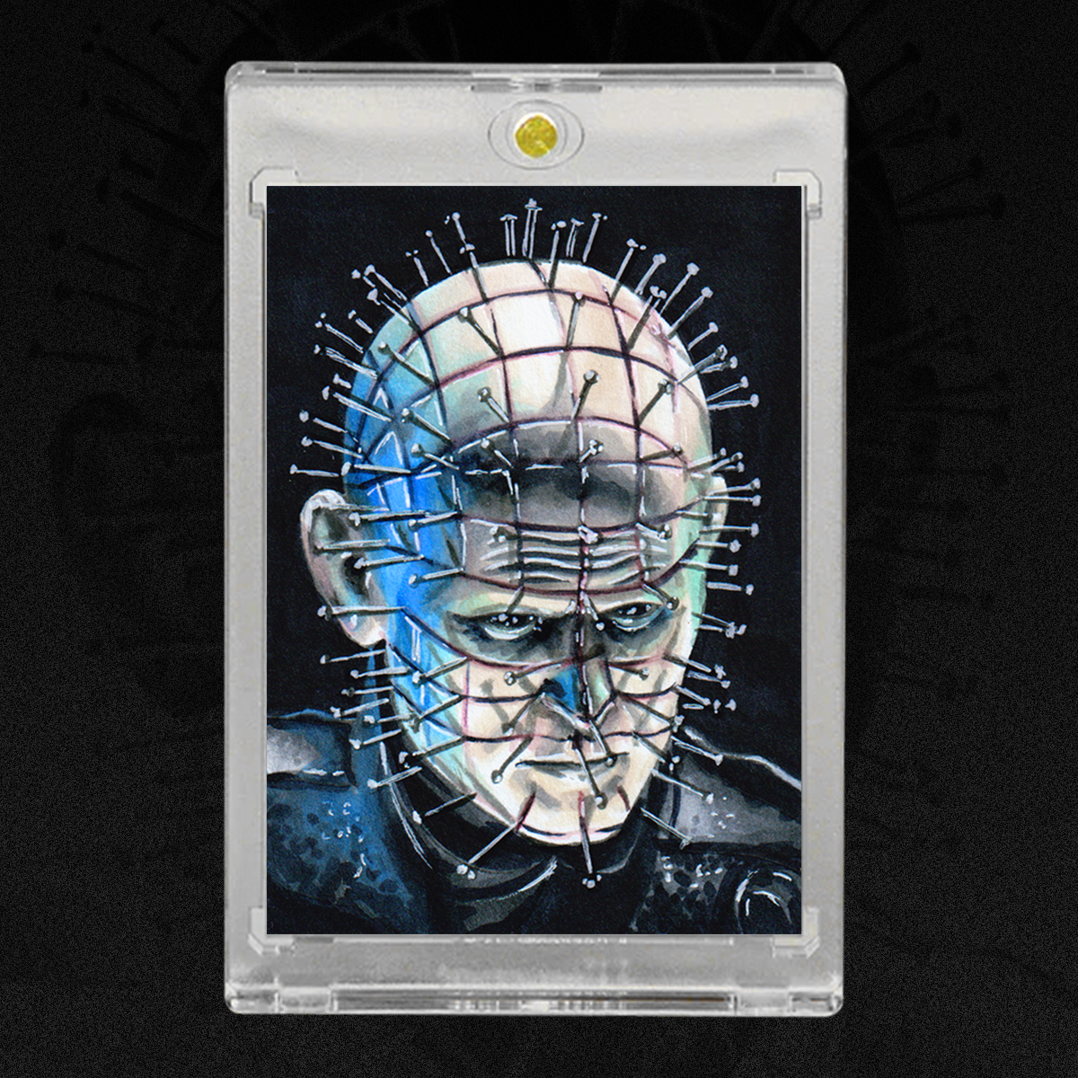 Hellraiser Pinhead Sketch Card by Duke