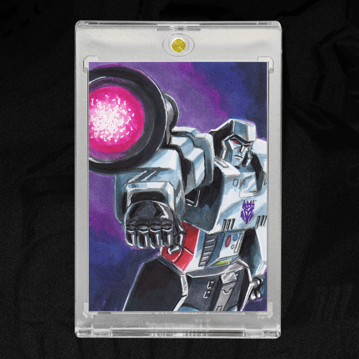 Megatron Sketch Card by Duke