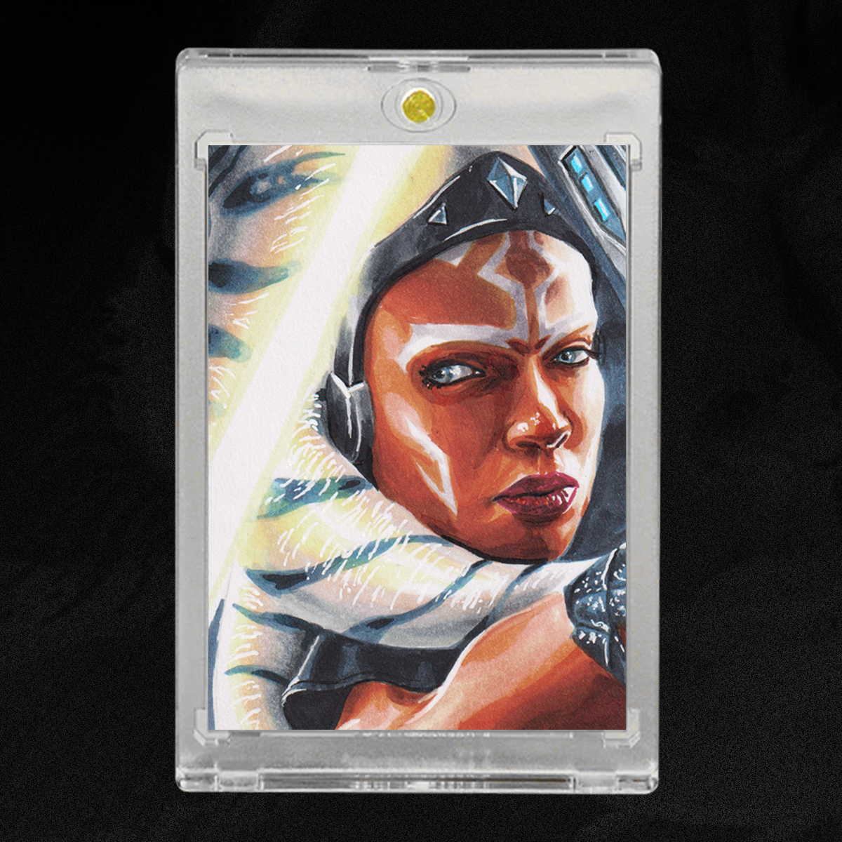 Ahsoka Tano Sketch Card by Duke