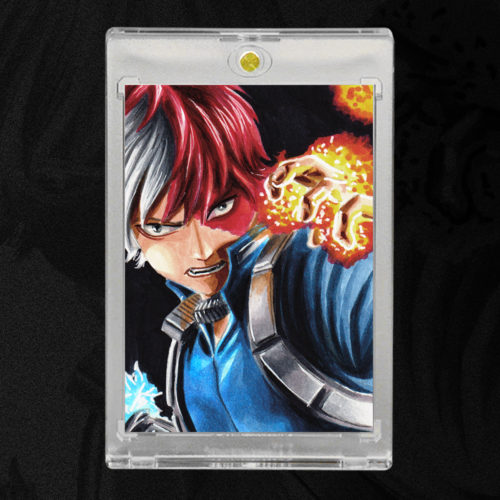 Shoto Todoroki Sketch Card by Duke