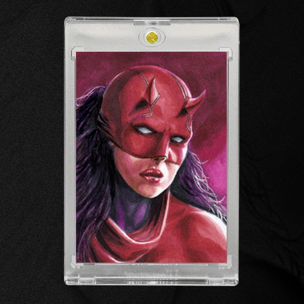 DareDevil Elektra Sketch Card by Duke
