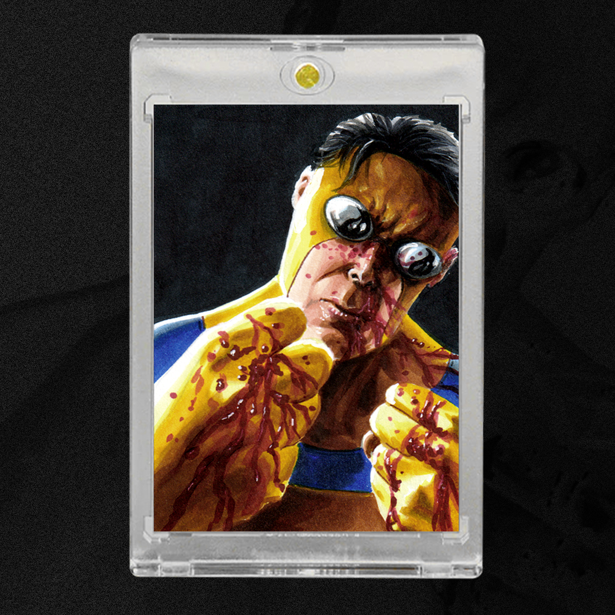 Invincible Sketch Card by Duke