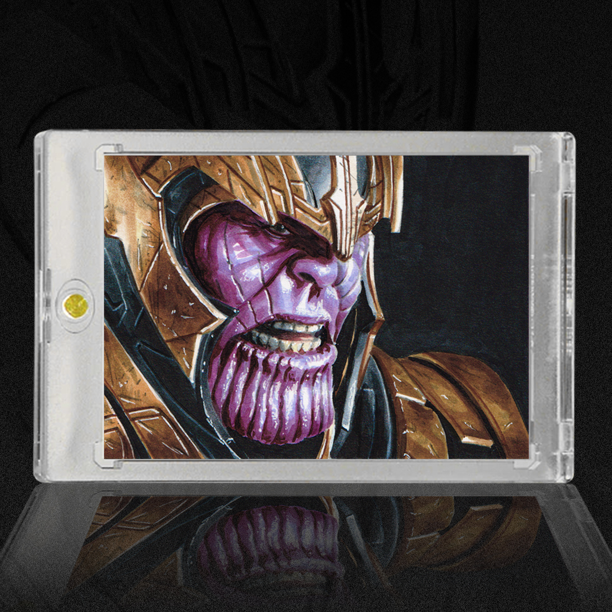 Thanos Sketch Card by Duke