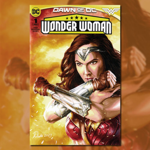 Wonder Woman Sketch Cover by Duke
