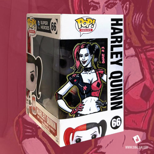 Harley Quinn Funko Pop! 66 Remarque by Duke