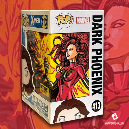 Dark Phoenix Funko Pop Remarque by Duke