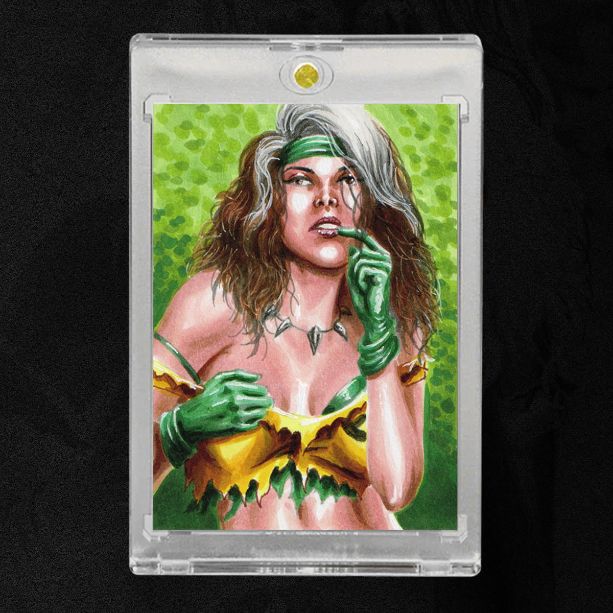 Savage Land Rogue Sketch Card by Duke