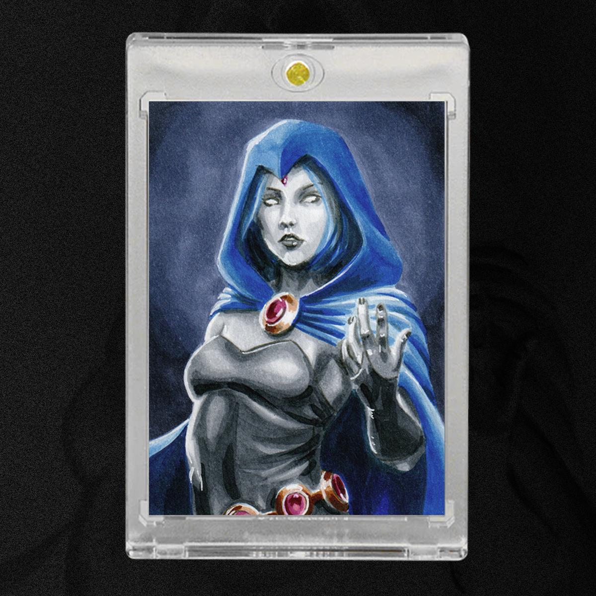 Titans Raven Sketch Card by Duke