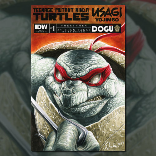 TMNT Raphael Sketch Cover by Duke