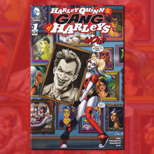 Harley Quinn Gang of Harleys: Joker Sketch Cover by Duke