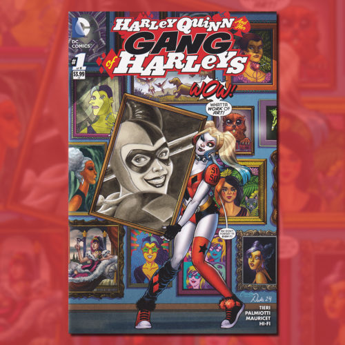Harley Quinn Gang of Harleys: Harley Quinn Sketch Cover by Duke
