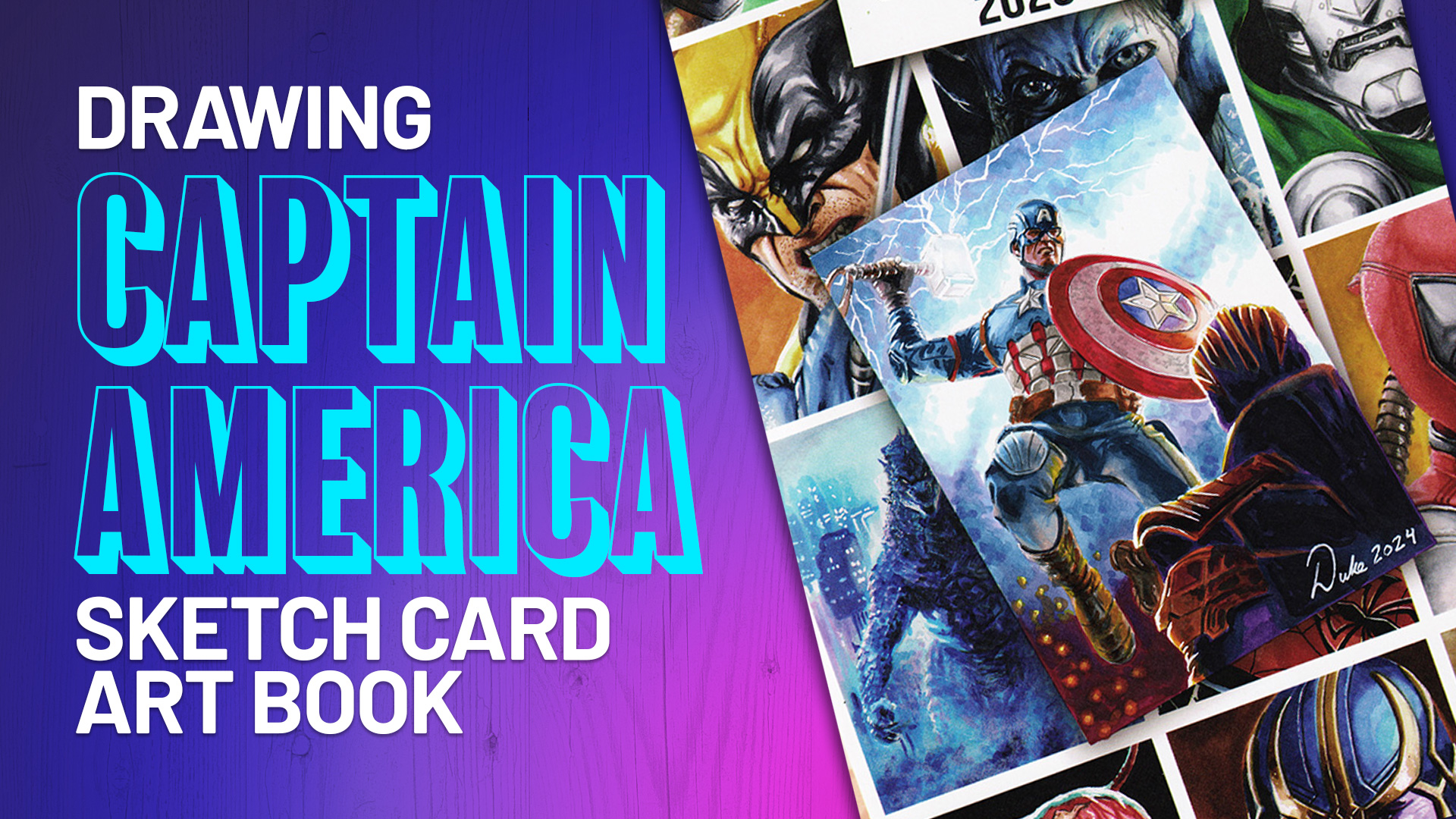 Captain America Vs. Thanos by Duke