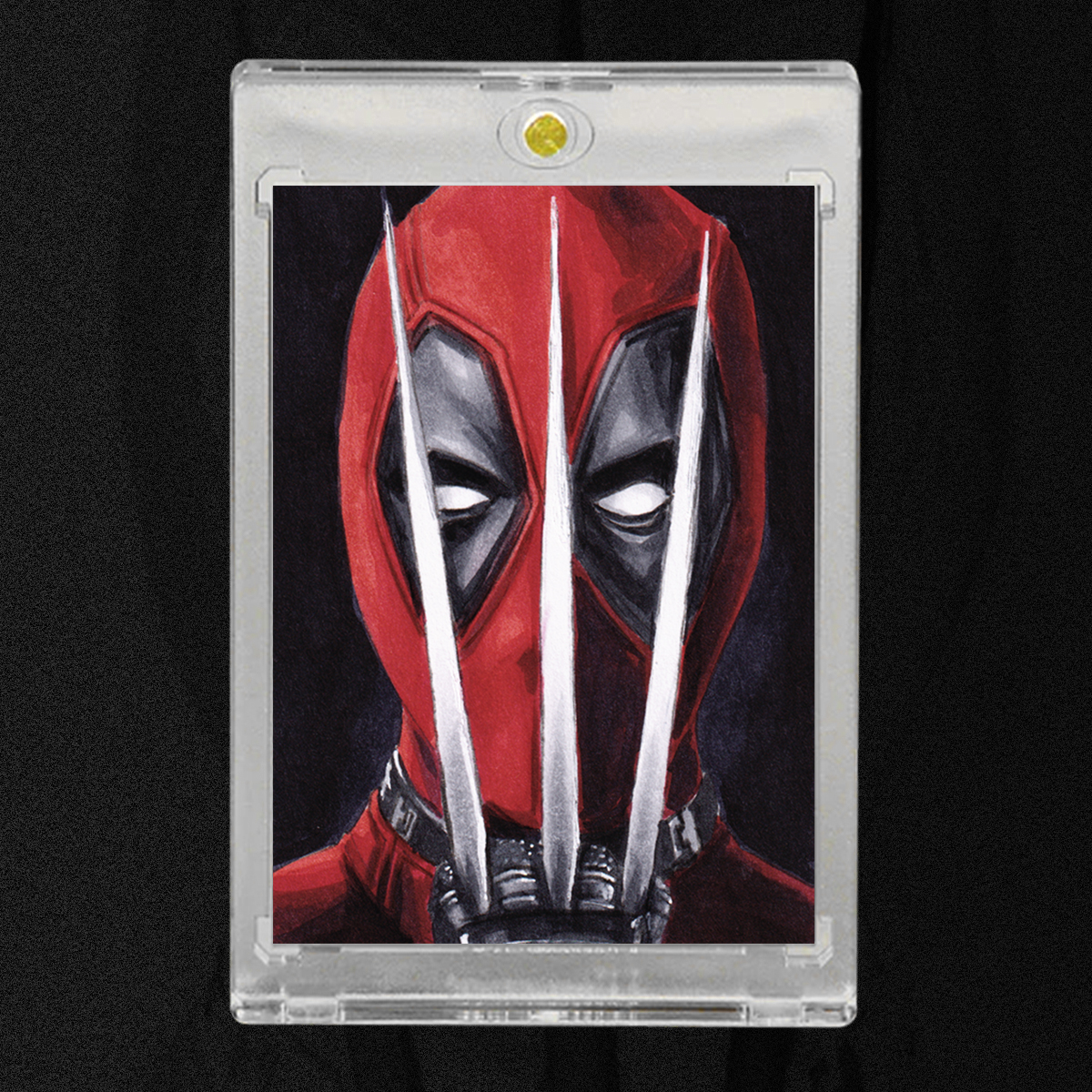 Deadpool Sketch Card by Duke