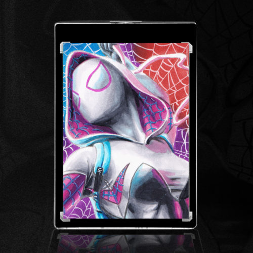 Spider-Gwen Sketch Card by Duke