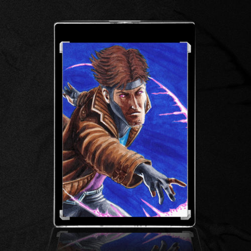 Gambit Sketch Card by Duke