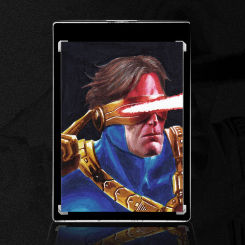 Cyclops Sketch Card by Duke