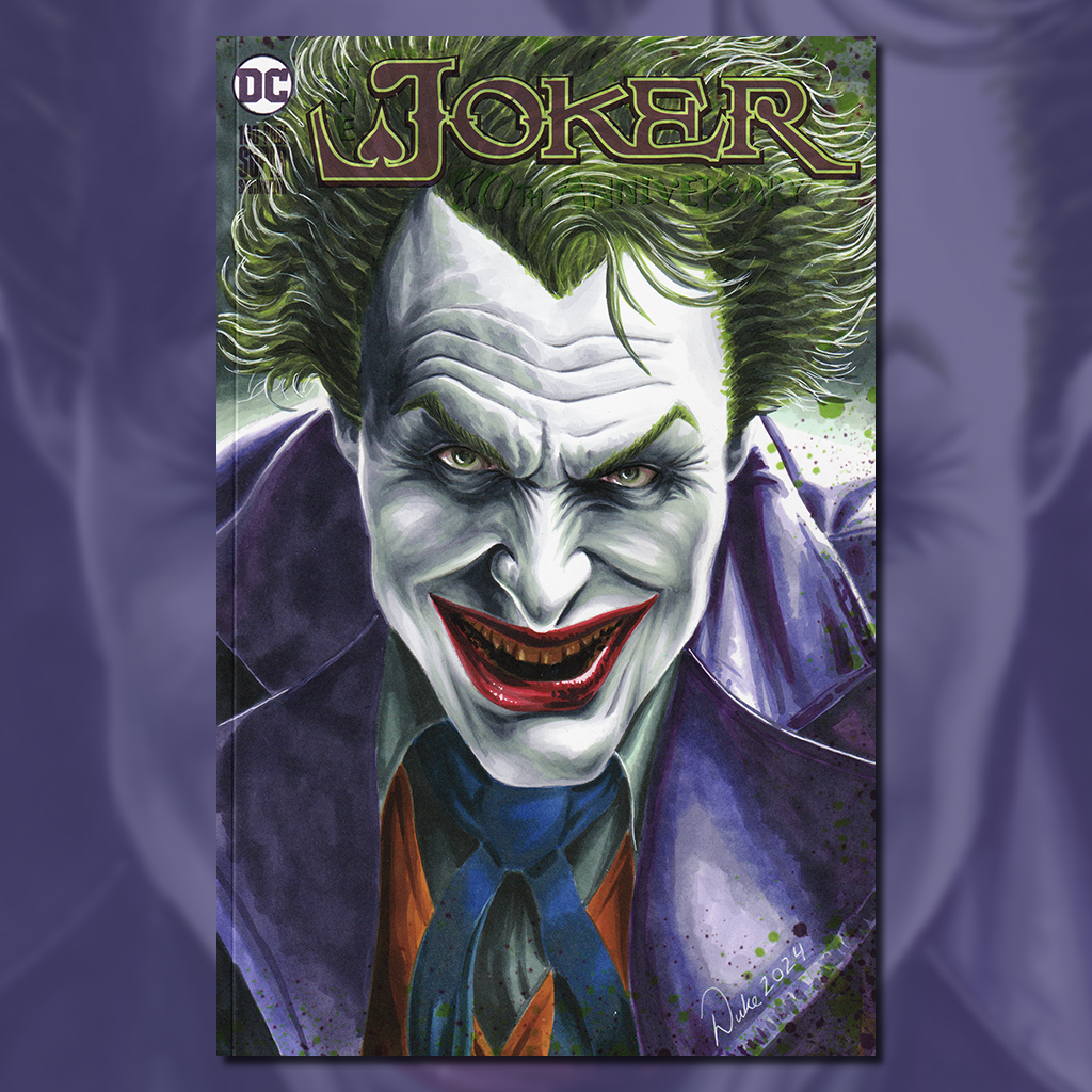 Joker Artwork by Duke: Sketch Cover