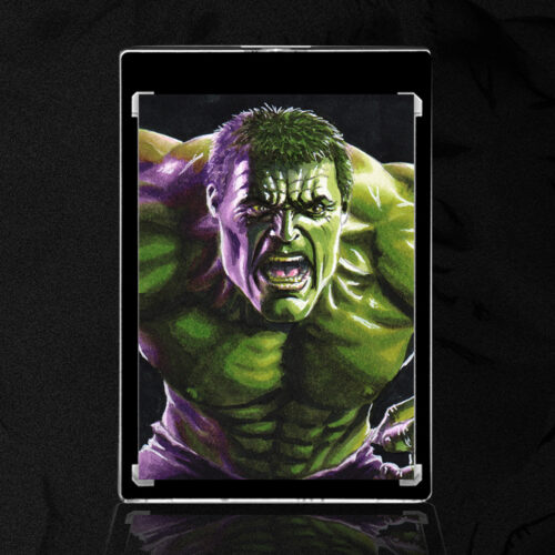 The Hulk Sketch Card by Duke