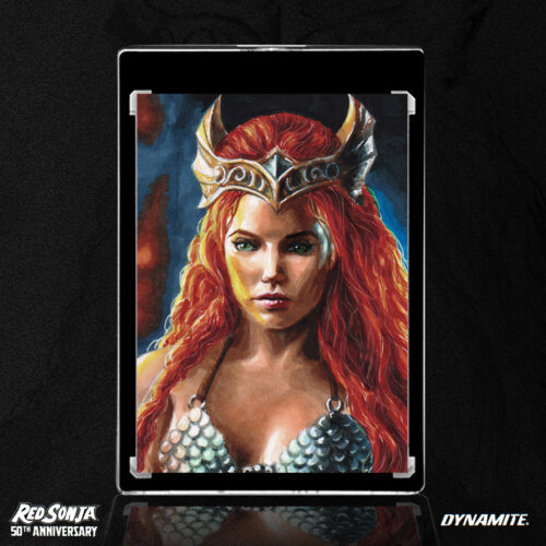 Red Sonja Artist Proof Sketch Card by Duke
