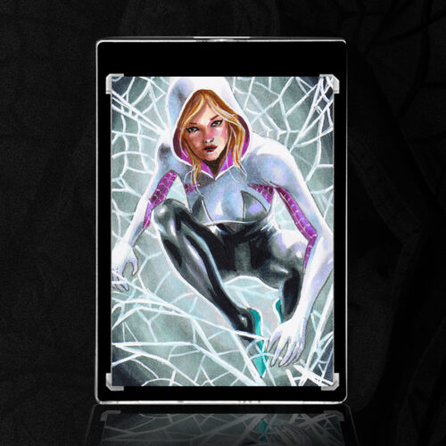 Spider-Gwen Sketch Card by Duke
