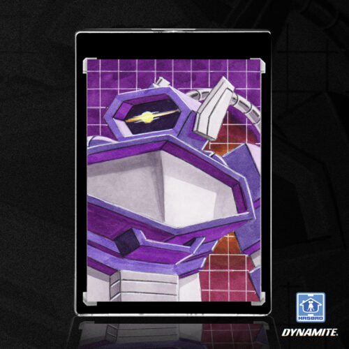 Shockwave Decepticons Transformers Sketch Card by Duke