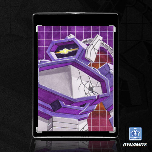 Shockwave Decepticons Transformers Sketch Card by Duke