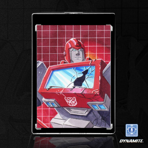 Iron Hide Autobots Transformers Sketch Card by Duke