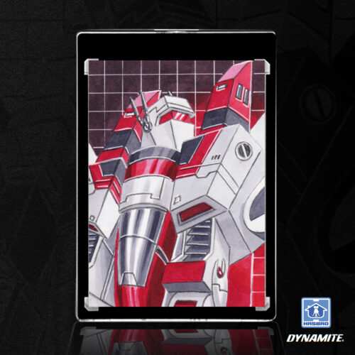 Jetfire Autobots Transformers Sketch Card by Duke