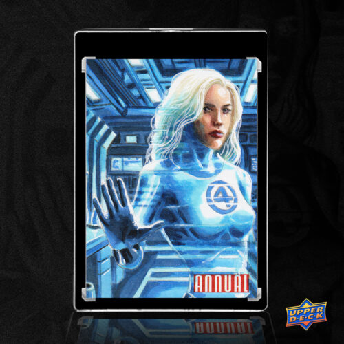 Marvel Annual 2023-24 Sketch Card Invisible Woman by Duke