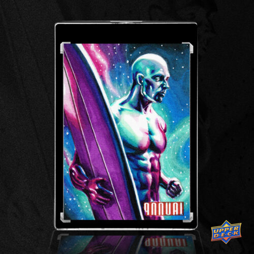 Marvel Annual 2023-24 Sketch Card The Silver Surfer by Duke