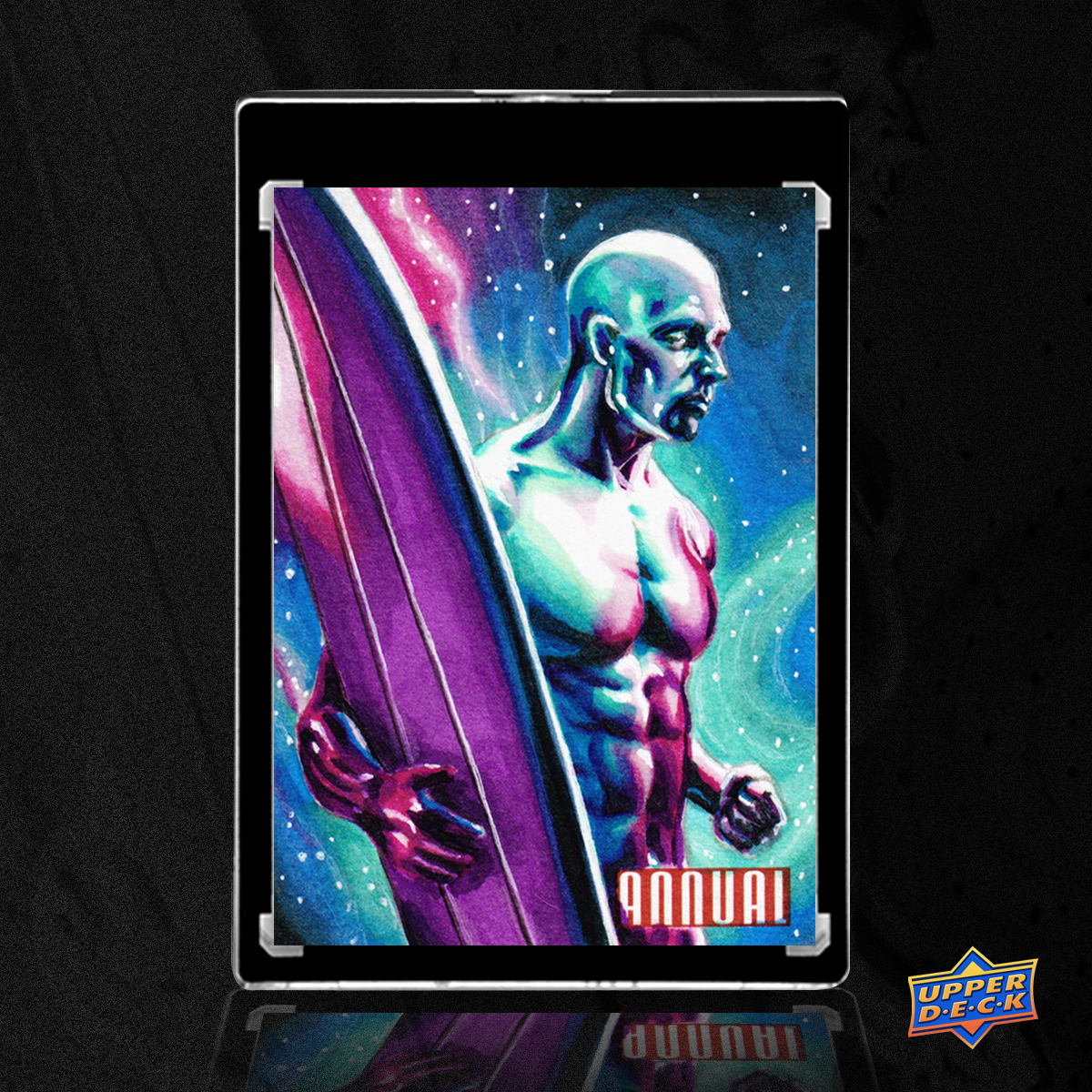 Marvel Annual 2023-24 Sketch Card The Silver Surfer by Duke