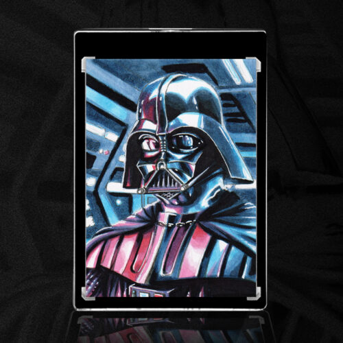 Darth Vader Sketch Card by Duke