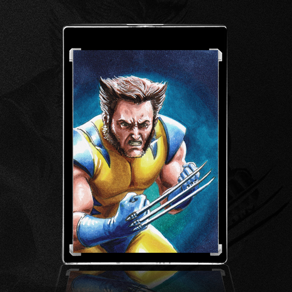 Wolverine Sketch Card by Duke