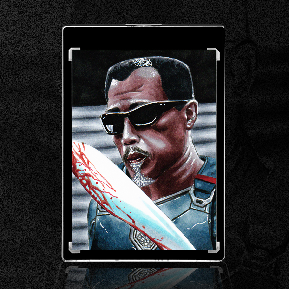 Blade Sketch Card by Duke