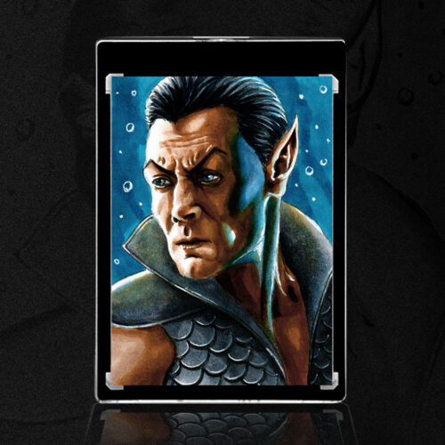 Namor the Submariner Sketch Card by Duke