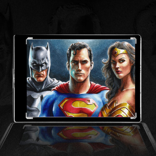 Justice League Sketch Card by Duke