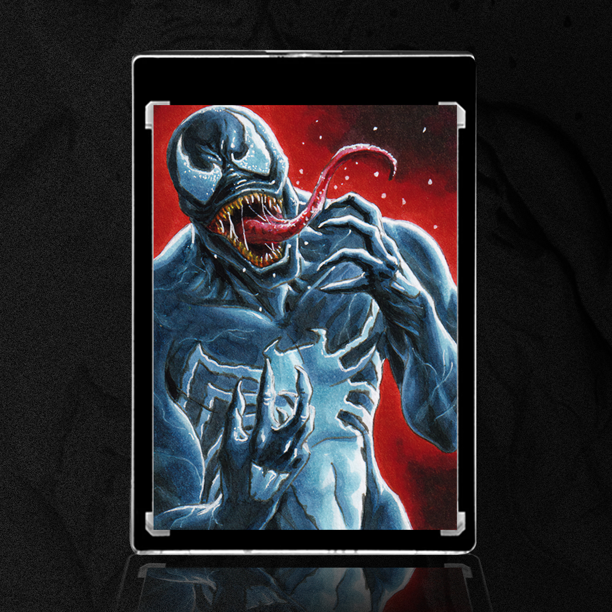 Venom Sketch Card by Duke