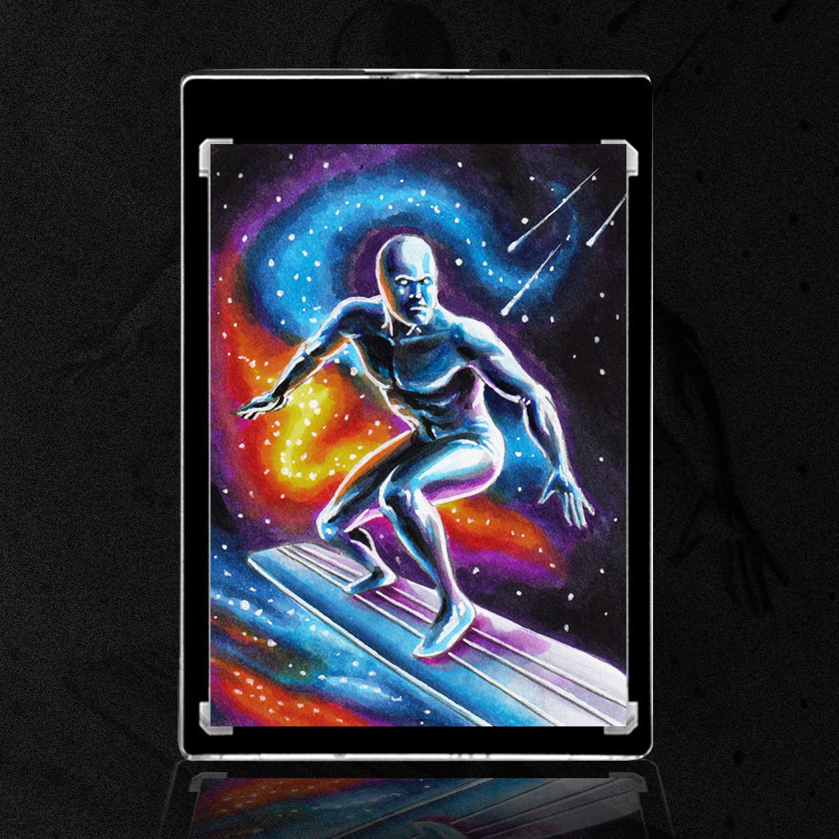 The Silver Surfer Sketch Card by Duke