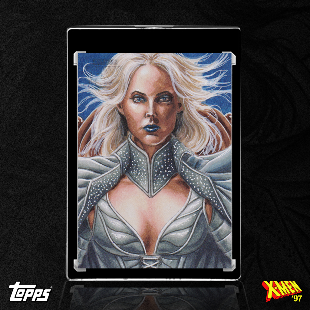 Emma Frost The White Queen Sketch Card by Duke
