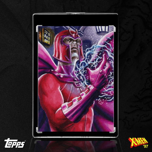 Magneto Sketch Card by Duke