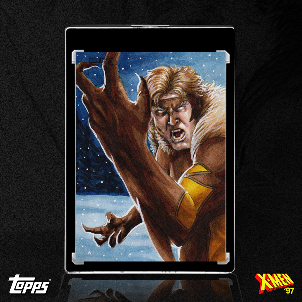 Sabretooth Sketch Card by Duke