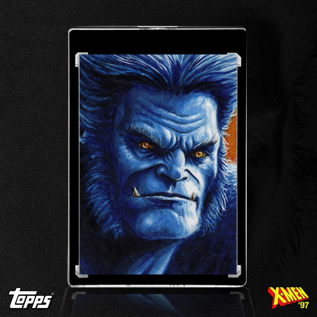 The Beast Sketch Card by Duke