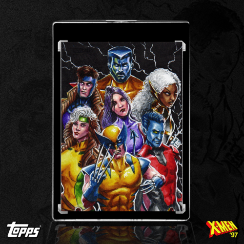 Colossus, Nightcrawler, Storm, Wolverine, Rogue, Gambit, and Psylocke by Duke