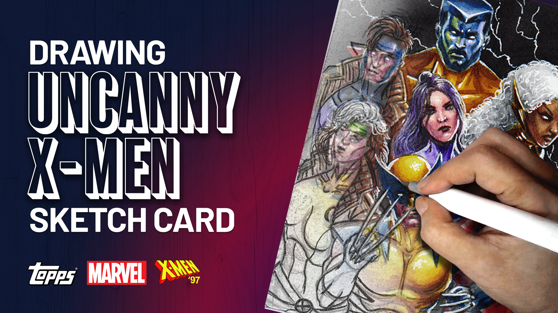 Colossus, Nightcrawler, Storm, Wolverine, Rogue, Gambit, and Psylocke by Duke